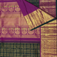 Handwoven Pure Gadwal Silk Saree  | Dark Green