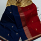Maheshwari Silk Cotton Saree – Festive Elegance | Royal Blue