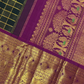 Handwoven Pure Gadwal Silk Saree  | Dark Green
