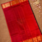 Pure Handloom Korvai Saree | Coal Black