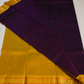 Pure Handloom Korvai Saree |Grape Purple