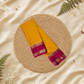 Mysore Silk Saree With Golden Yellow