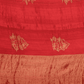Apple Red Matka Silk Jamdani Saree - 044 - indeloom