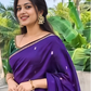 Maheshwari Silk Cotton Saree – Festive Elegance | Sapphire Blue