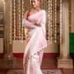 Cherry Red Handloom cotton-052