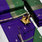 Maheshwari Silk Cotton Saree – Festive Elegance | Sapphire Blue
