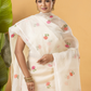 Classic Kota Doria Cotton Unstitched 2-Piece Kurti | Off-White