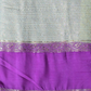 Classic Mysore Silk Saree  |  Silver Grey