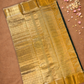 Pure Handloom Korvai Saree | Dark Green