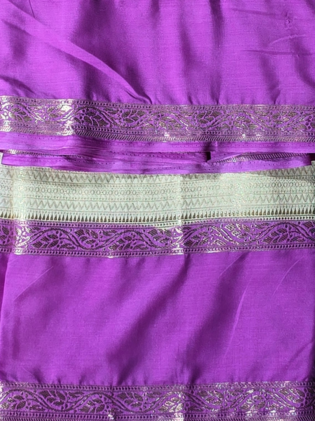 Classic Mysore Silk Saree  |  Silver Grey