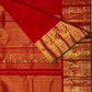 Handwoven Pure Gadwal Silk Saree  | Red