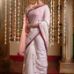 Smoke White -Handloom cotton-054