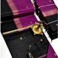 Maheshwari Silk Cotton Saree – Festive Elegance | Charcoal Black