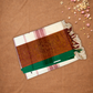 Chettinad Cottton Saree With Off White