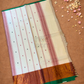 Chettinad Cottton Saree With Off White