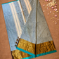 Chettinad Cottton Saree With Shark Gray