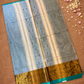 Chettinad Cottton Saree With Shark Gray