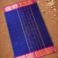 Chettinad Cottton Saree With Indigo Blue