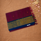 Chettinad Cottton Saree With Hot Pink