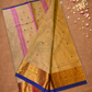 Chettinad Cottton Saree With Egg Nog Tan