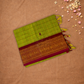 Chettinad Cottton Saree With Lime Green