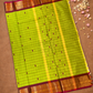 Chettinad Cottton Saree With Lime Green