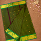 Chettinad Cottton Saree With Dark Green