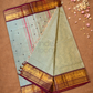 Chettinad Cottton Saree With  Egg White
