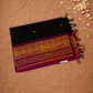 Chettinad Cottton Saree With Coal Black