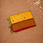 Chettinad Cottton Saree With Corn Yellow