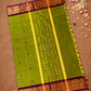 Chettinad Cottton Saree With Pear Green