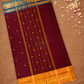 Chettinad Cottton Saree With Maroon Red