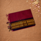 Chettinad Cottton Saree With Deep Pink