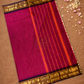 Chettinad Cottton Saree With Deep Pink