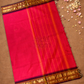 Chettinad Cottton Saree With Rani Pink