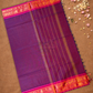 Chettinad Cottton Saree With Plum Purple