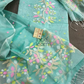 Muslin Jamdani 2-Piece Set Kurti & Dupatta (UNSTITCHED) Baby Blue-948