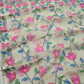 Handwoven Pure Jamdani Cotton Saree  |  Cream Beige