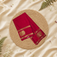 Classic Mysore Silk Saree  |  dark red