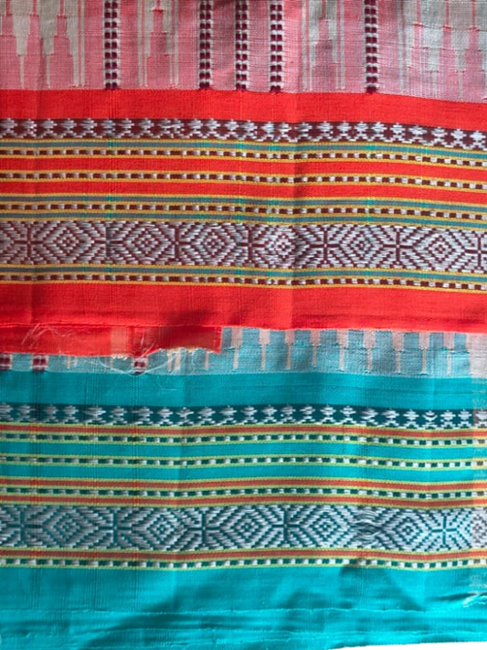 Handwoven Pure Vidarbha Tussar Silk Saree  |  Snow White