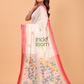 Matka Silk Saree With Pearl White - 141