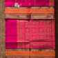 Kanchi Cotton|Rani Pink & Orange/ MAroon