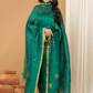 Bottle Green color Jamdani 2-Piece Set Kurti & Dupatta (UNSTITCHED) - 147