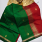Maheshwari Silk Cotton Saree – Festive Elegance | Green