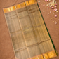 Pure Handloom Korvai Saree | Pine Green