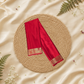 Mysore Silk Saree With Dark Red