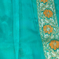 Pure Banarasi Exclusive Ektara Kora JAMDANI Tilfi saree | Sky Blue