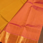 Silk Mark Certified Handloom Kanjivaram Silk Saree  |  Sun Yellow