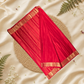 Mysore Silk Saree With Dark Red