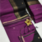 Maheshwari Silk Cotton Saree – Festive Elegance | Deep Purple